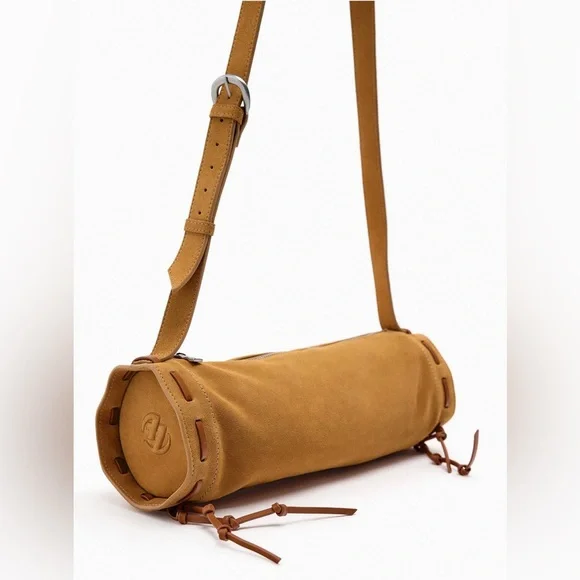 BLOGGERS FAV ZARA BROWN CROSSBODY BAG - Picture 7 of 8